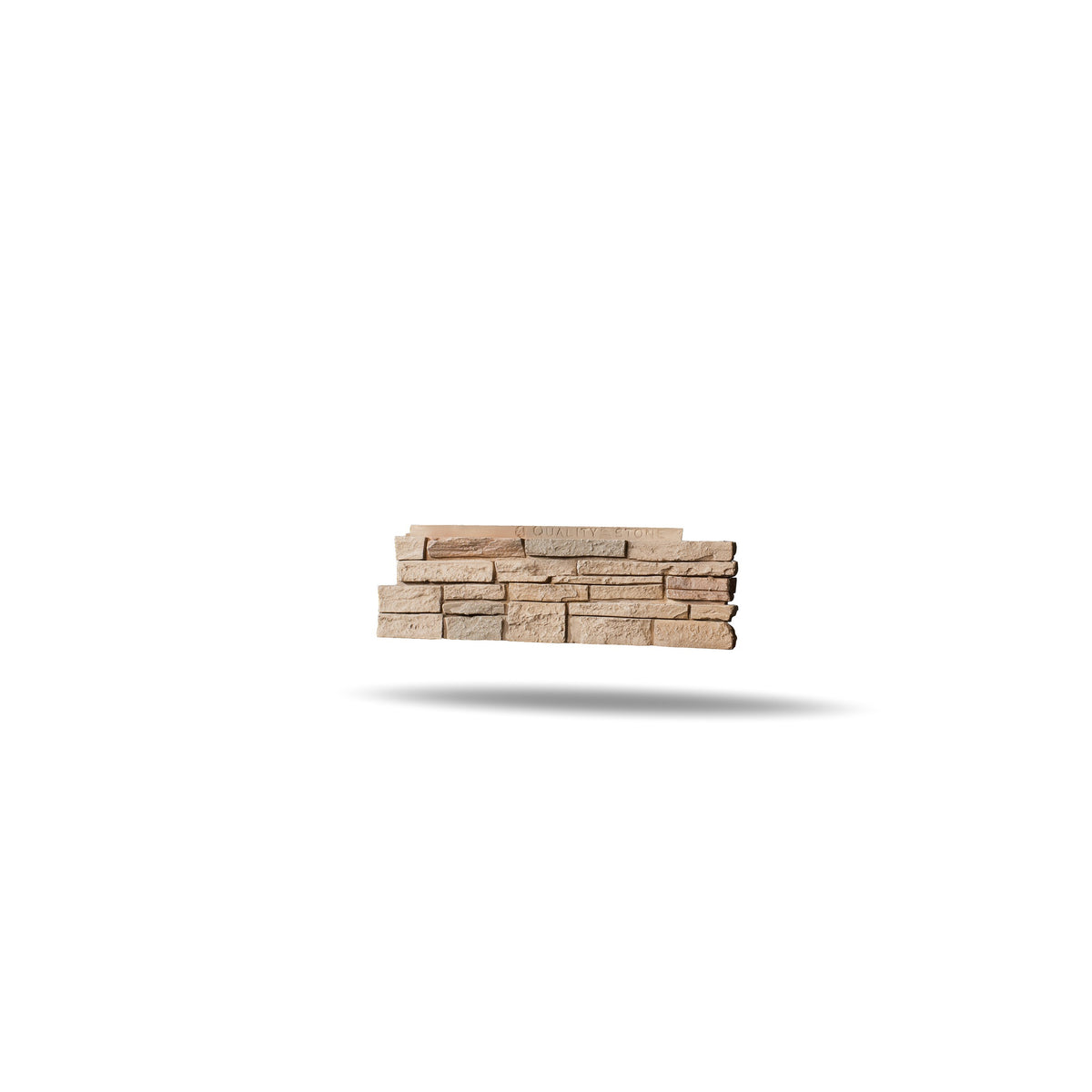 Quality Stone Stacked Stone Corner in Rustic Tan