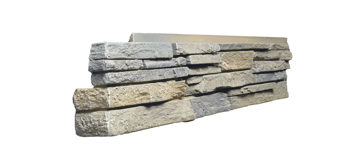 Quality Stone Stacked Stone Corner in Limestone — view 10