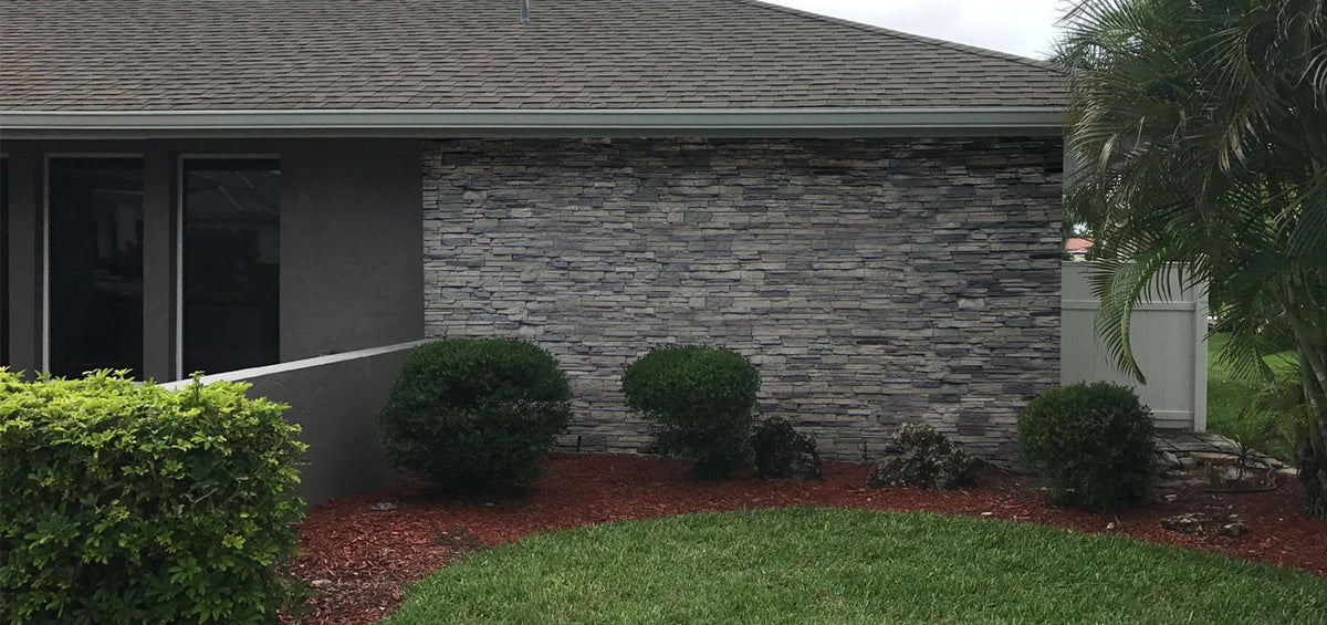 Quality Stone Stacked Stone Panel in Grey Blend — view 44
