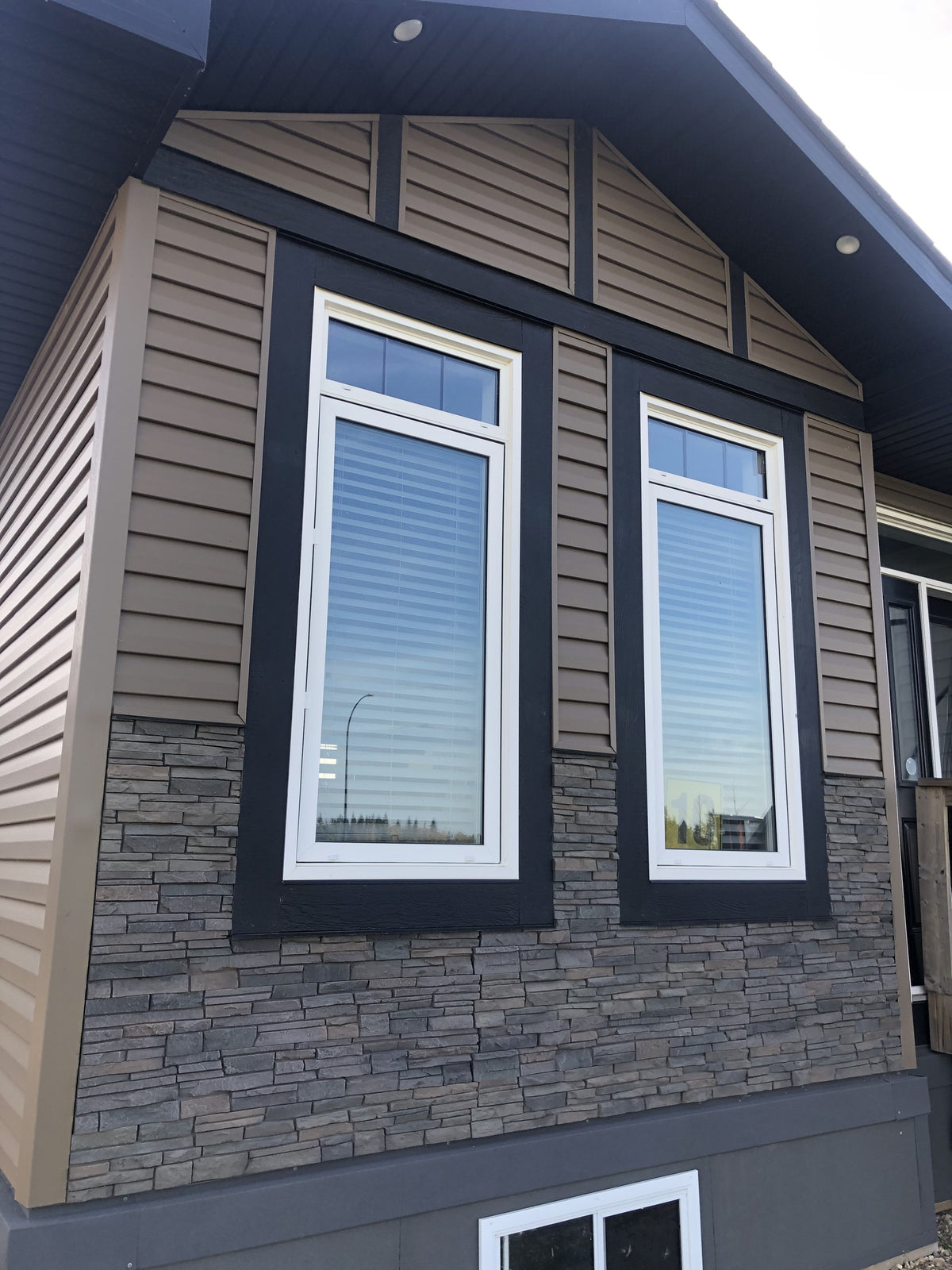 Quality Stone Stacked Stone Panel in Grey Brown — view 42
