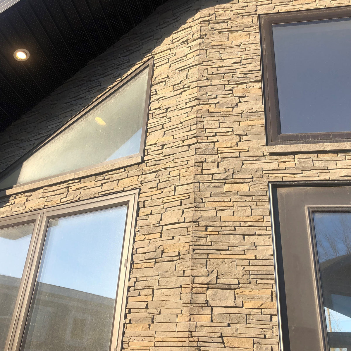 Quality Stone Stacked Stone Panel in Light Brown Blend — view 31