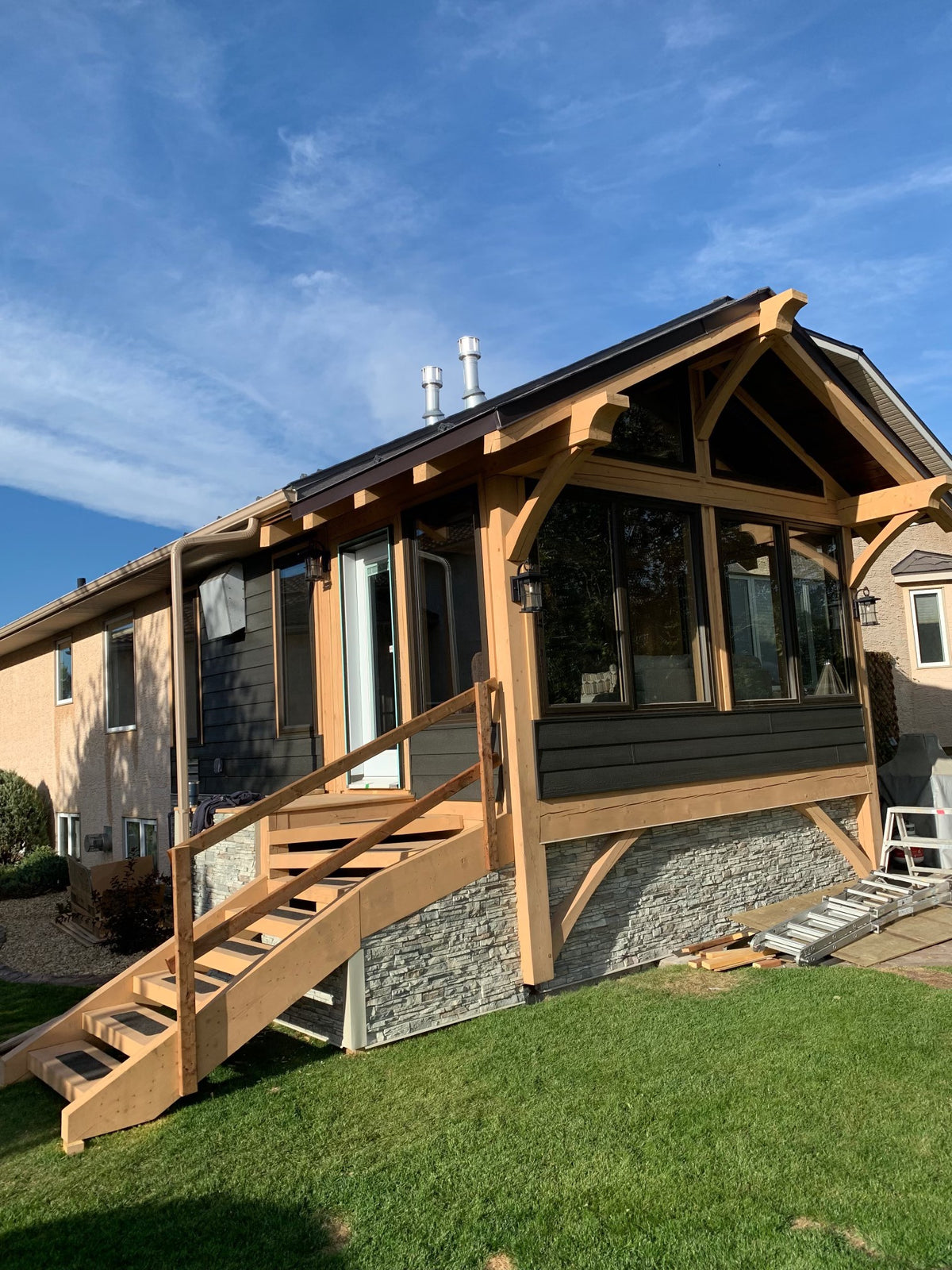 Quality Stone Stacked Stone Panel in Limestone — view 39