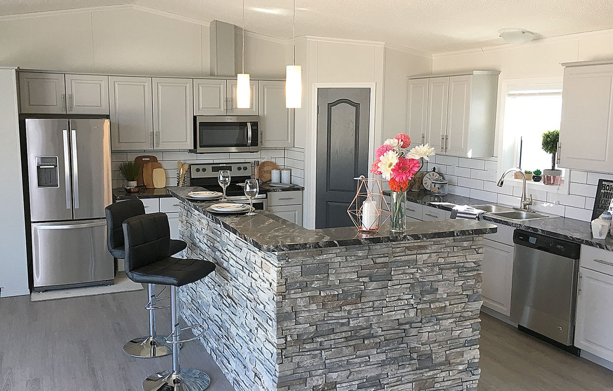 Quality Stone Stacked Stone Panel in Limestone — view 52