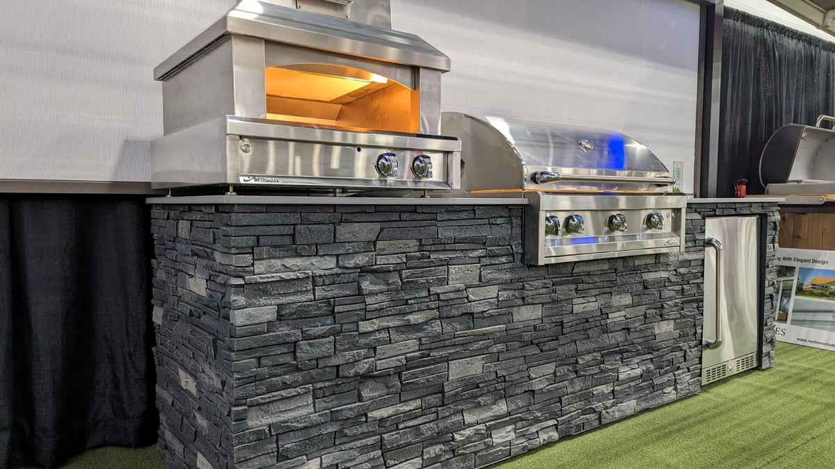 Quality Stone Stacked Stone Panel in Midnight Shadow — view 27