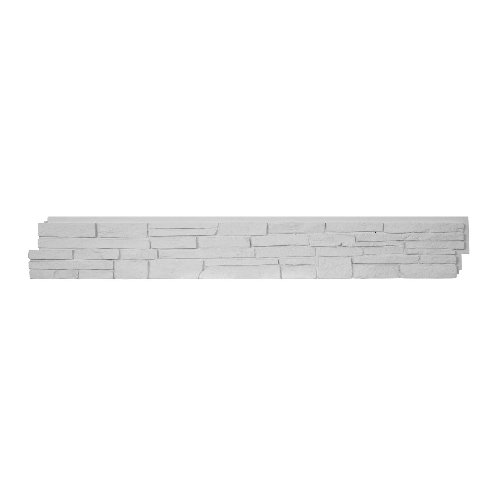 Quality Stone Stacked Stone Panel in Simply White — Sample