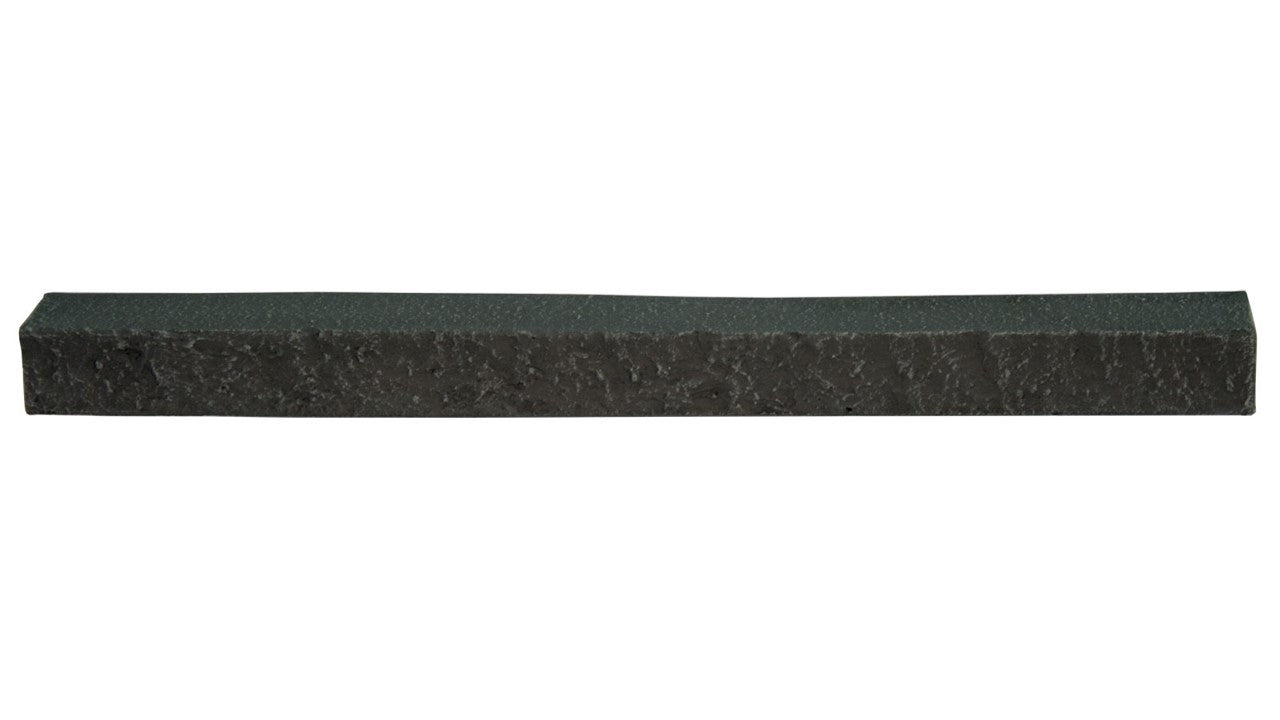 Quality Stone Top Trim in Black Blend — top-of-panel closure trim, colour-matched