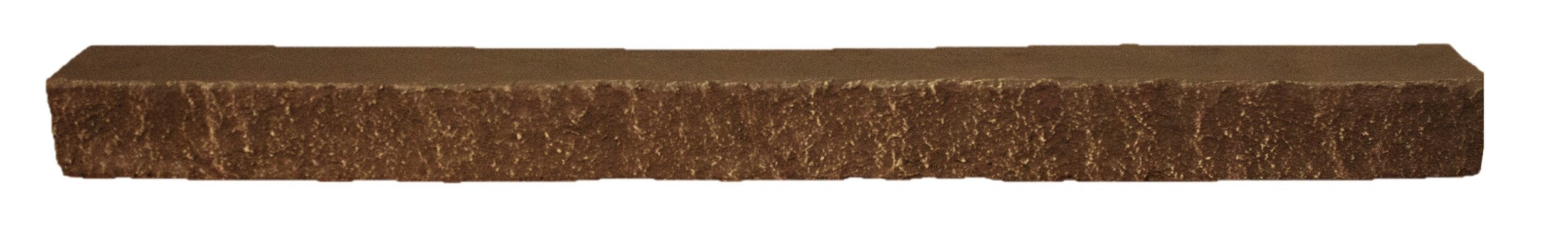 Quality Stone Top Trim in Rustic Tan — top-of-panel closure trim, colour-matched