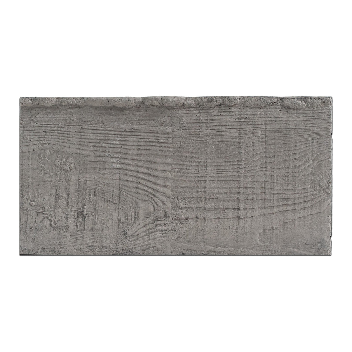 RealCast Board-Form Panel in Medium Grey