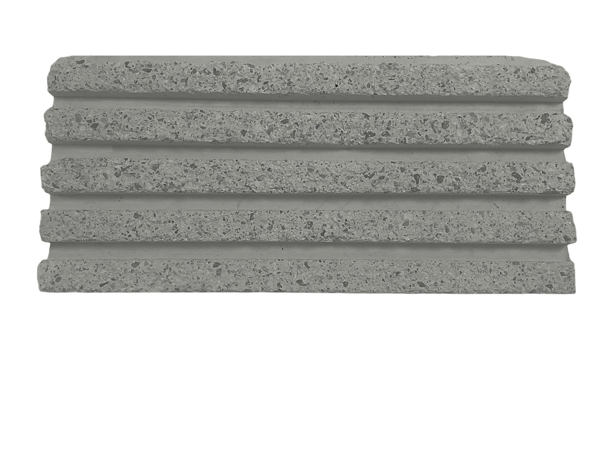 RealCast Fluted Panel in Natural Grey — view 9