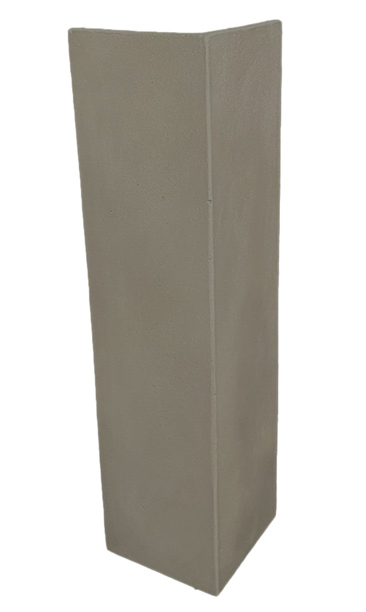 RealCast Slab Outside Corner 48 Series in Medium Grey — view 9