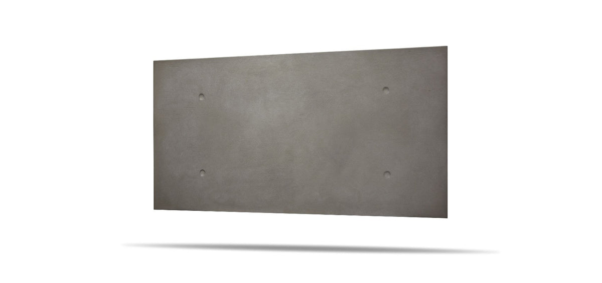 RealCast Slab Panel 24×48 Circles in Medium Grey — view 13