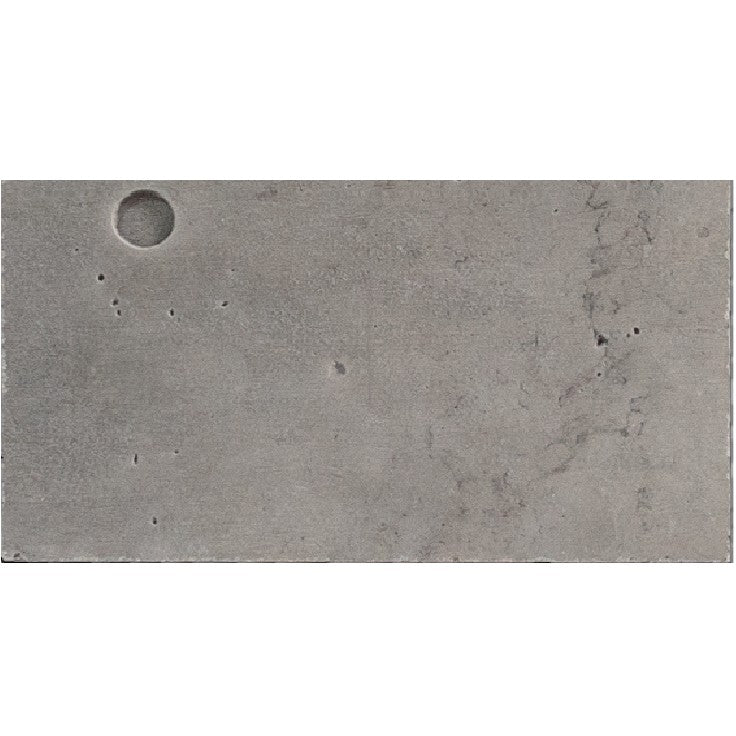 RealCast Slab Panel 24×48 Circles in Medium Grey — view 15