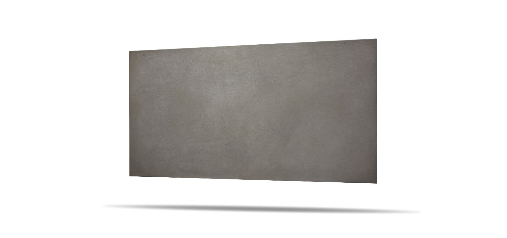 RealCast Concrete Slab Wall Panel in Medium Grey — large-format fiber-reinforced concrete, silica-free