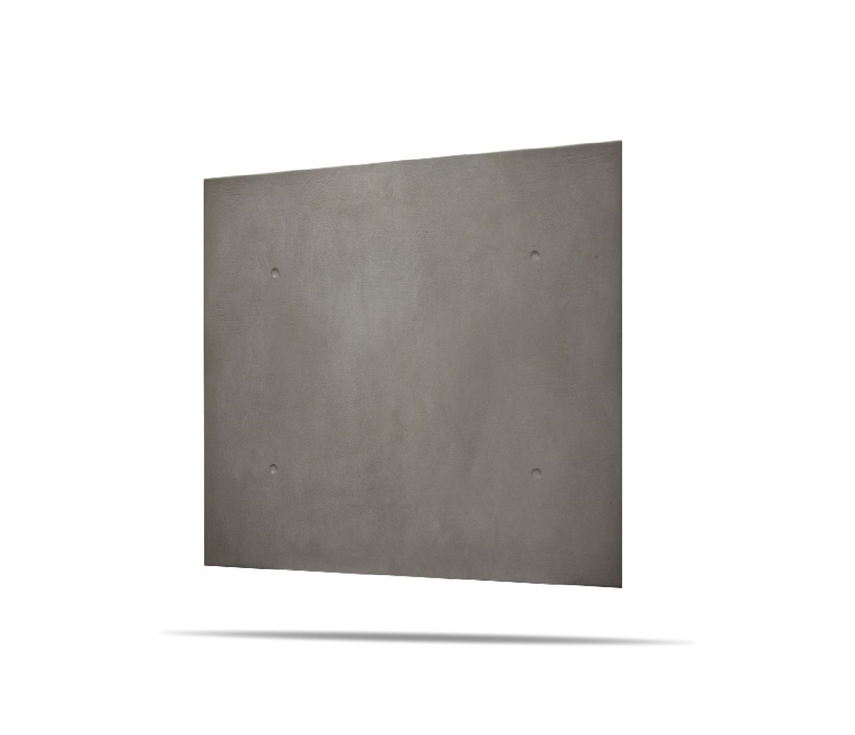 RealCast Concrete Slab Wall Panel in Medium Grey — large-format fiber-reinforced concrete, silica-free