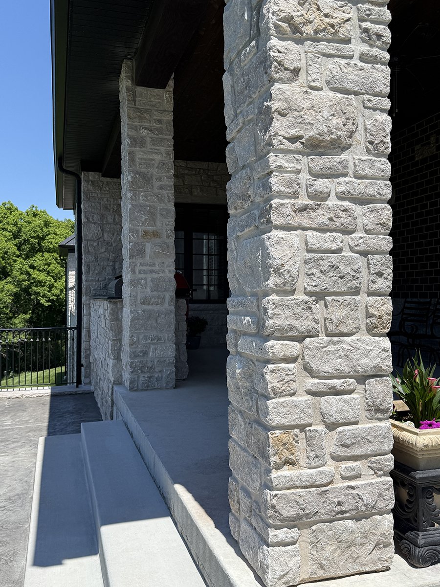 トップス STONE  Scottsdale Bluff Blend – Real Natural Stone Veneer | WallSPC