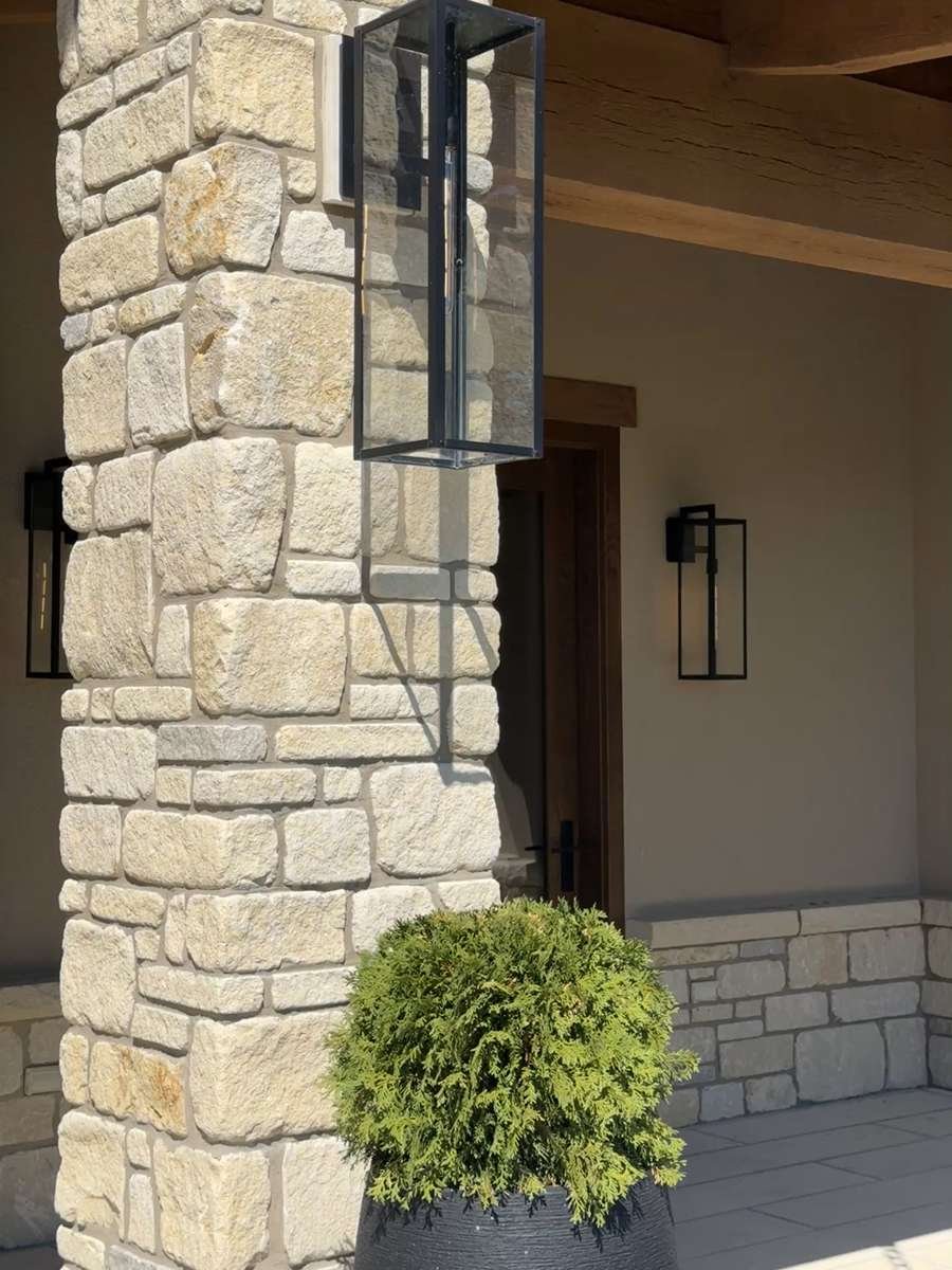 Silverdale Limestone Tumbled Dimensional natural stone project