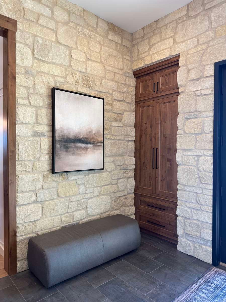 Silverdale Limestone Tumbled Dimensional natural stone project