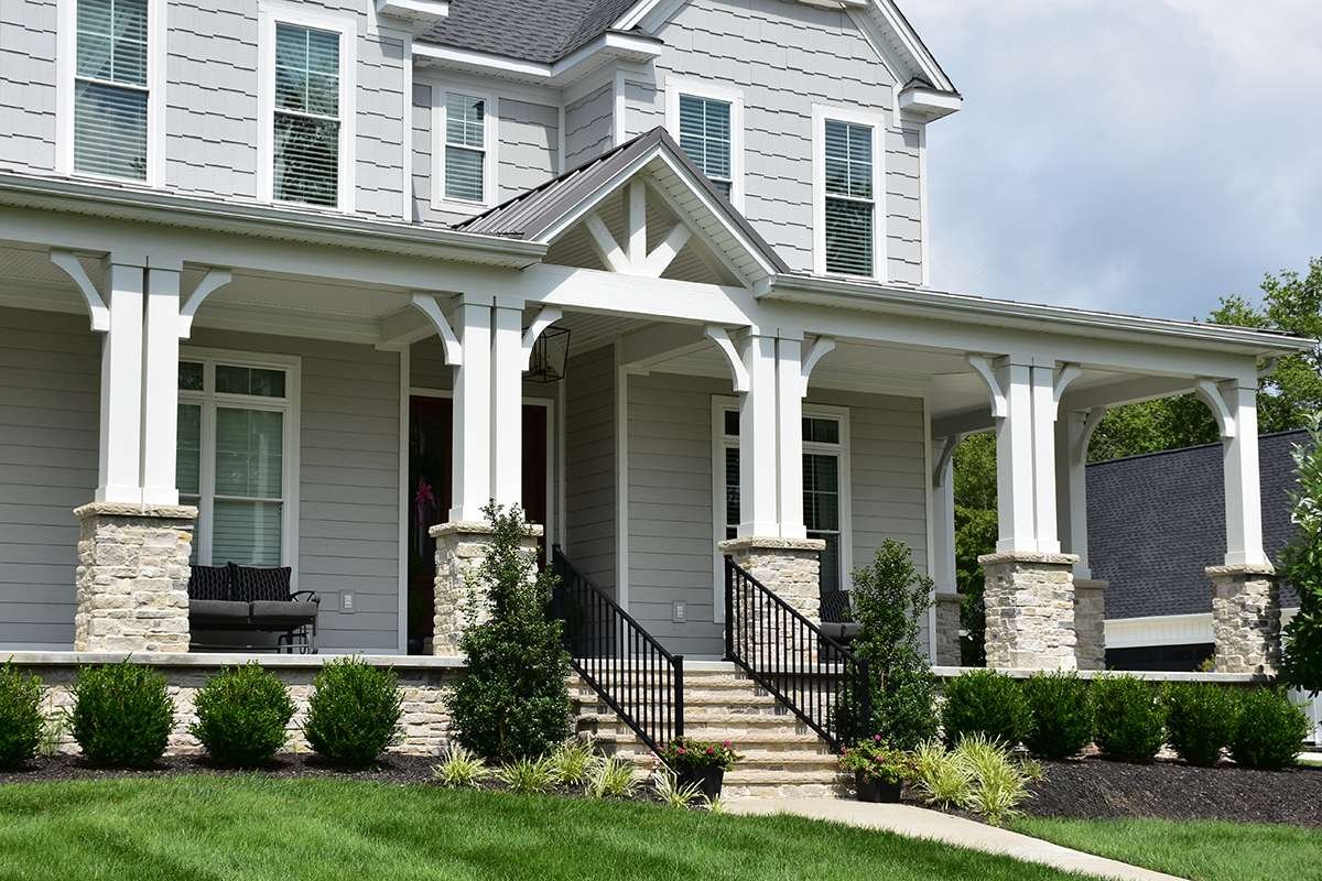 Vintage Hollow Limestone natural stone project