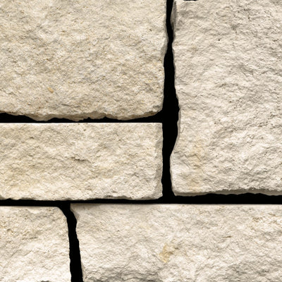 Weston Estate Limestone Random Heights natural limestone full bed building stone — Earthworks Cottonwood Random Heights