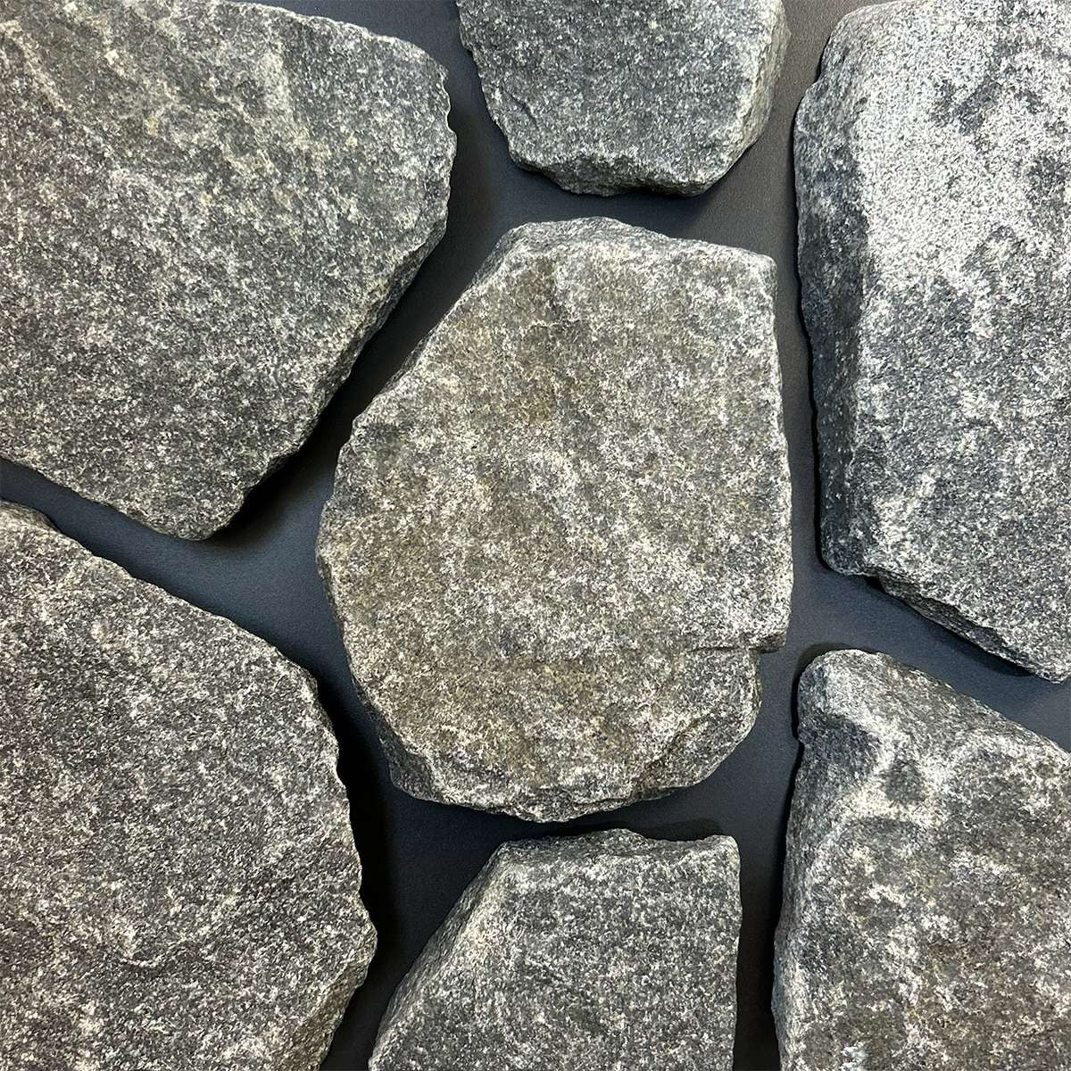 Wexford Black Limestone natural limestone thin veneer sample — Earthworks Euro Black